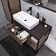 Grossman Мебель для ванной Лофт 90 подвесная веллингтон/черный – картинка-20